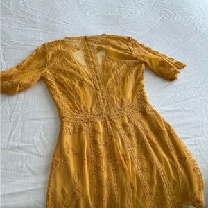 Socialite Yellow romper